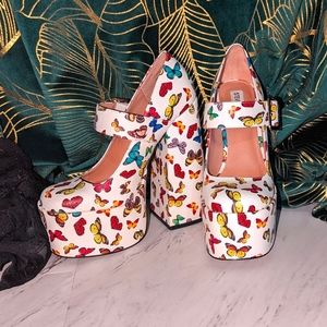 Steve Madden Butterfly Platforms